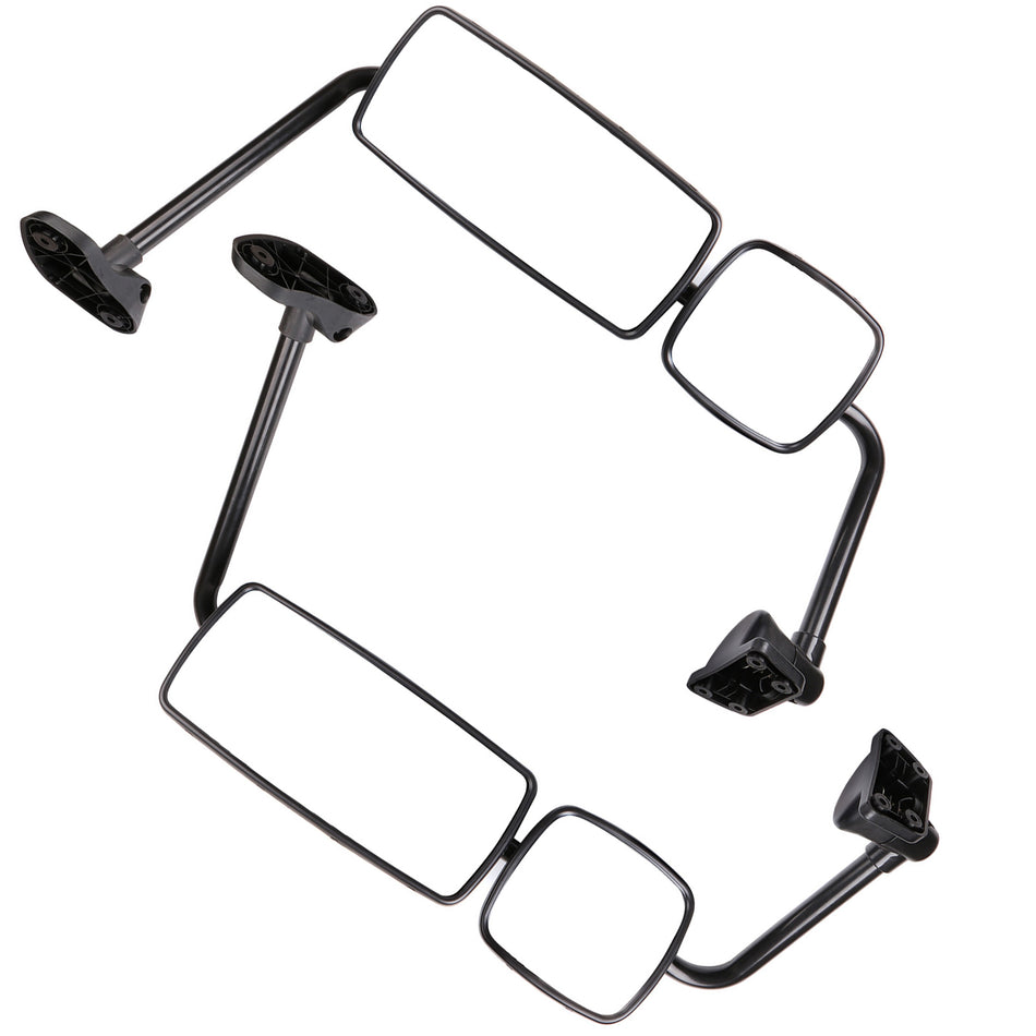 LHRH Heated Chrome Mirrors Complete For 2003-16 Freightliner M2 Columbia M2
