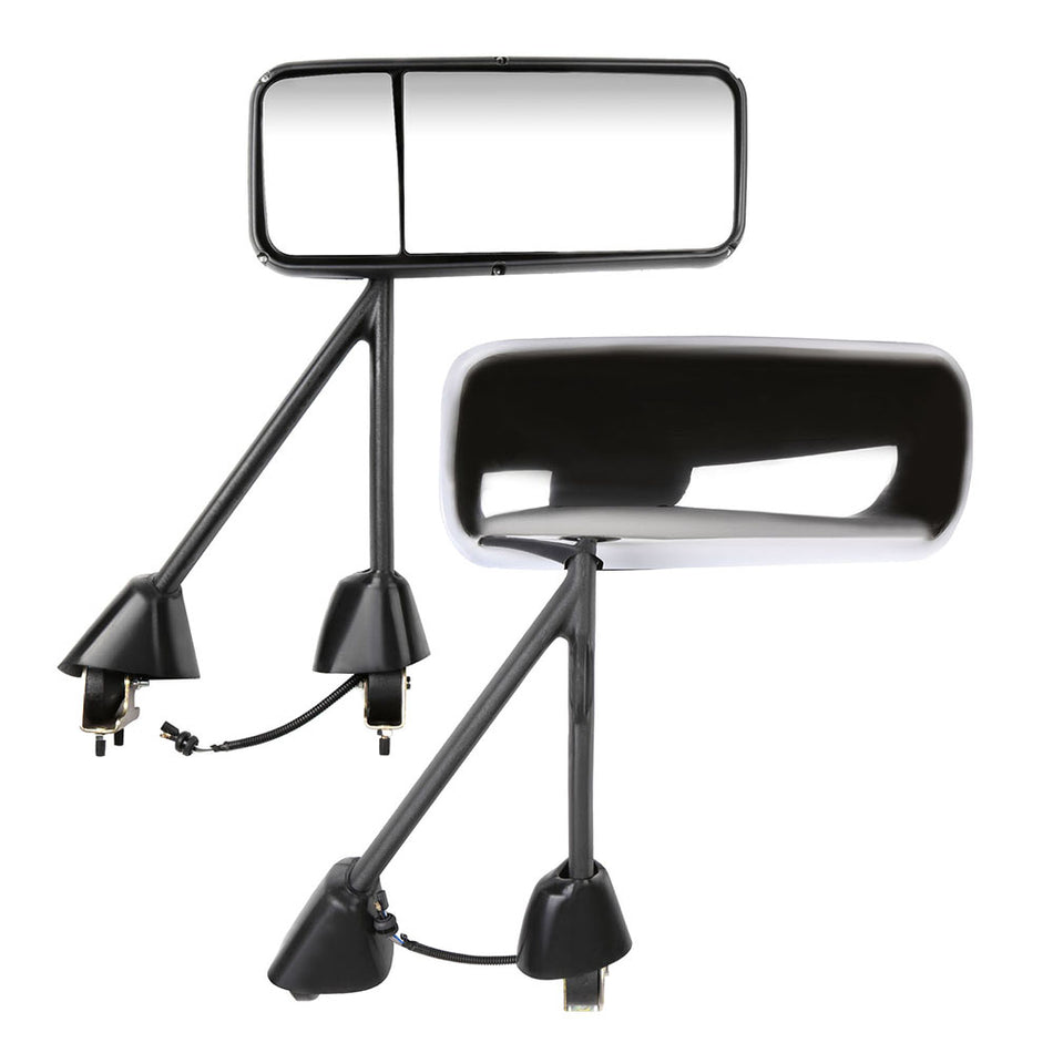 Tow Mirrors Fits 08-16 Kenworth T170 Kenworth T370 With Power Heated Control