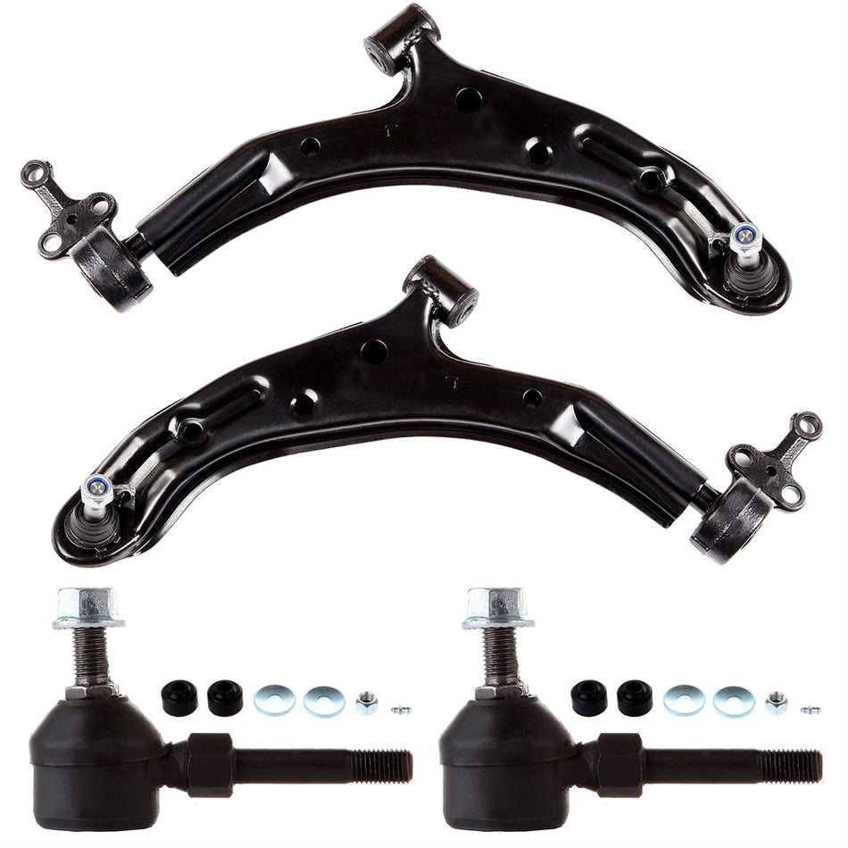 03-06 Nissan Sentra Front Lower Control Arm Ball Joint Sway Bar Suspension Kit 4Pcs