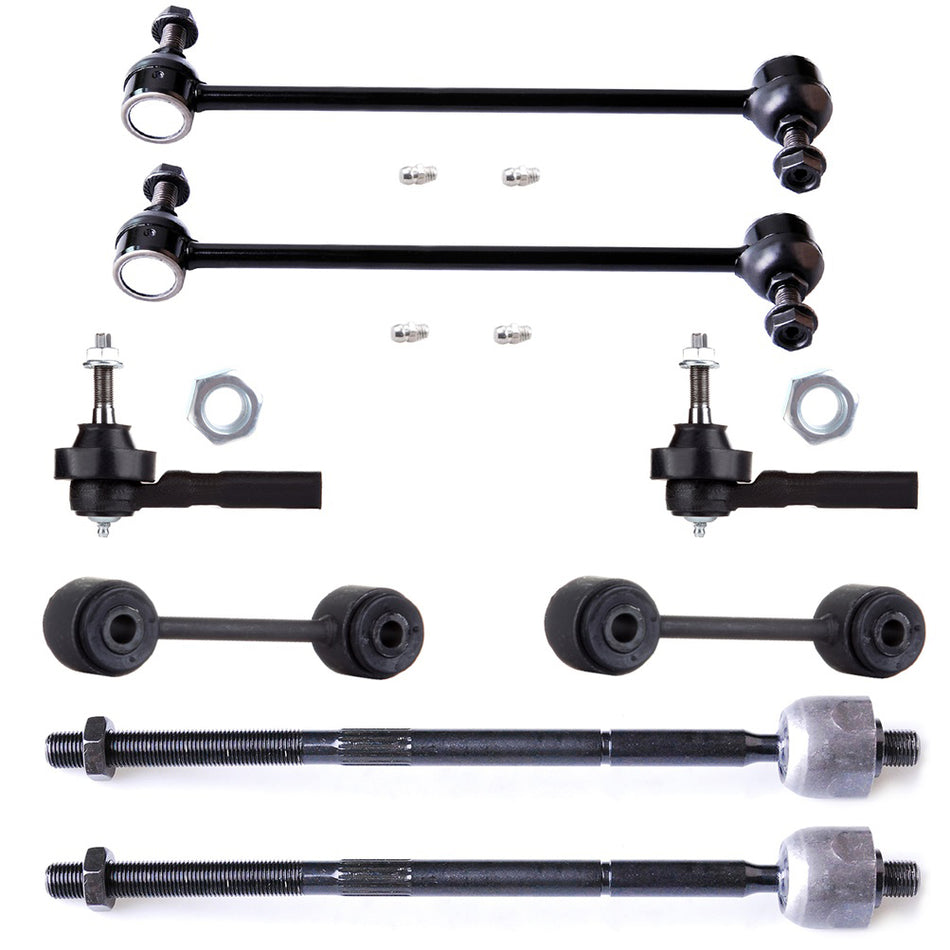 Front Rear Steering Sway Bar Tie Rod End For 01-03 Chrysler Voyager 01-04 Dodge Caravan