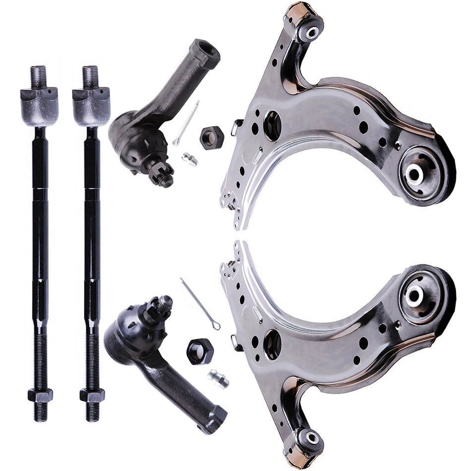 Front Control Arm Tie Rod End For 98-10 Volkswagen Beetle 99-06 Volkswagen Golf