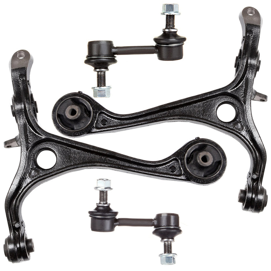 Front Lower Control Arm Sway Bar Suspension Kit For 2003 04 05-2007 Honda Accord