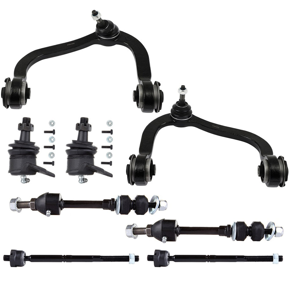 Front Upper Control Arm Tie Rod End Sway Bar For 2005 2006 2007 2008 Ford F-150