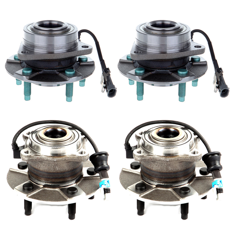 Front Rear Wheel Hub Bearing For 05-06 Chevrolet Equinox 02-07 Saturn Vue