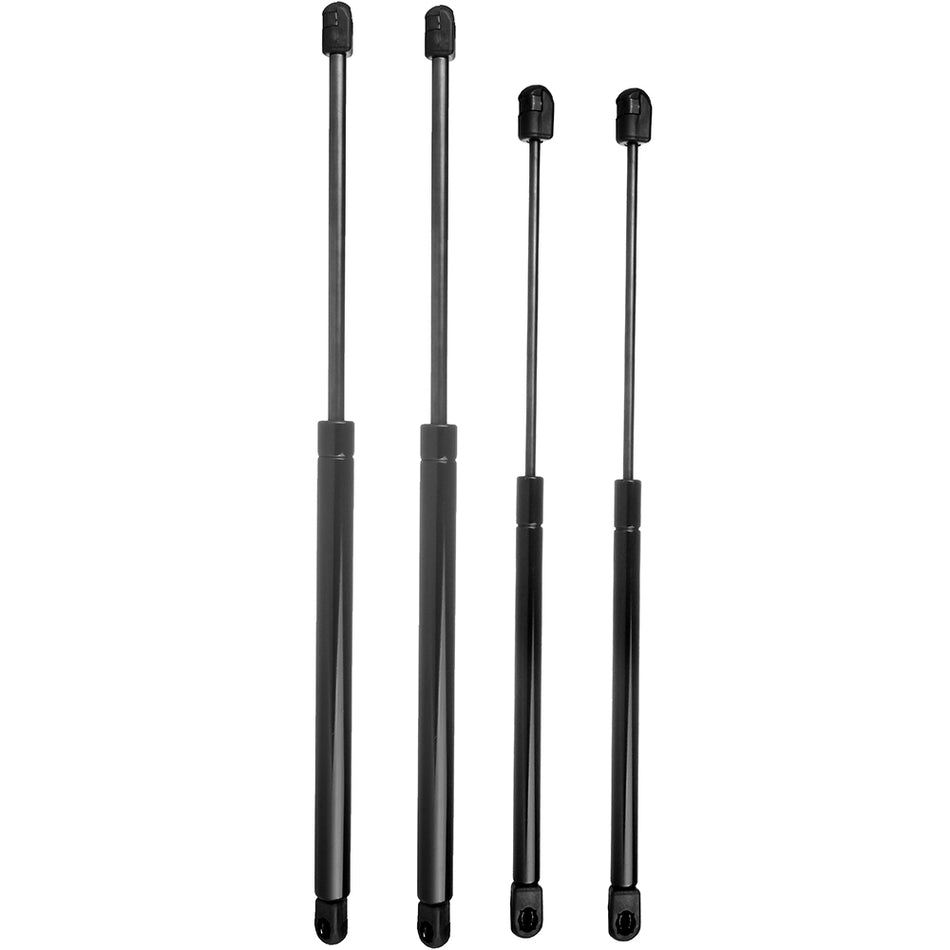 2004-2010 Mitsubishi Endeavor Window+Tailgate Hatch Lift Support 4 Pcs