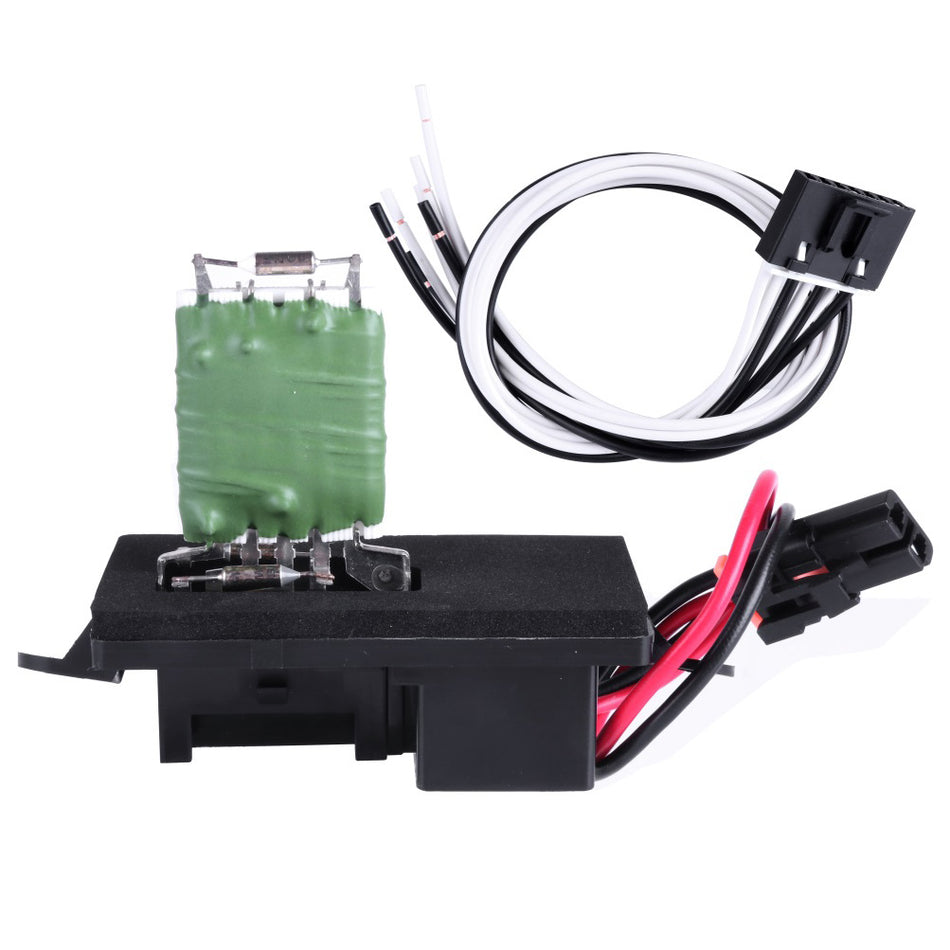 1999-2000,2002-2006 Cadillac Escalade Heater Blower Motor Resistor w Pigtail Harness Only for Auto
