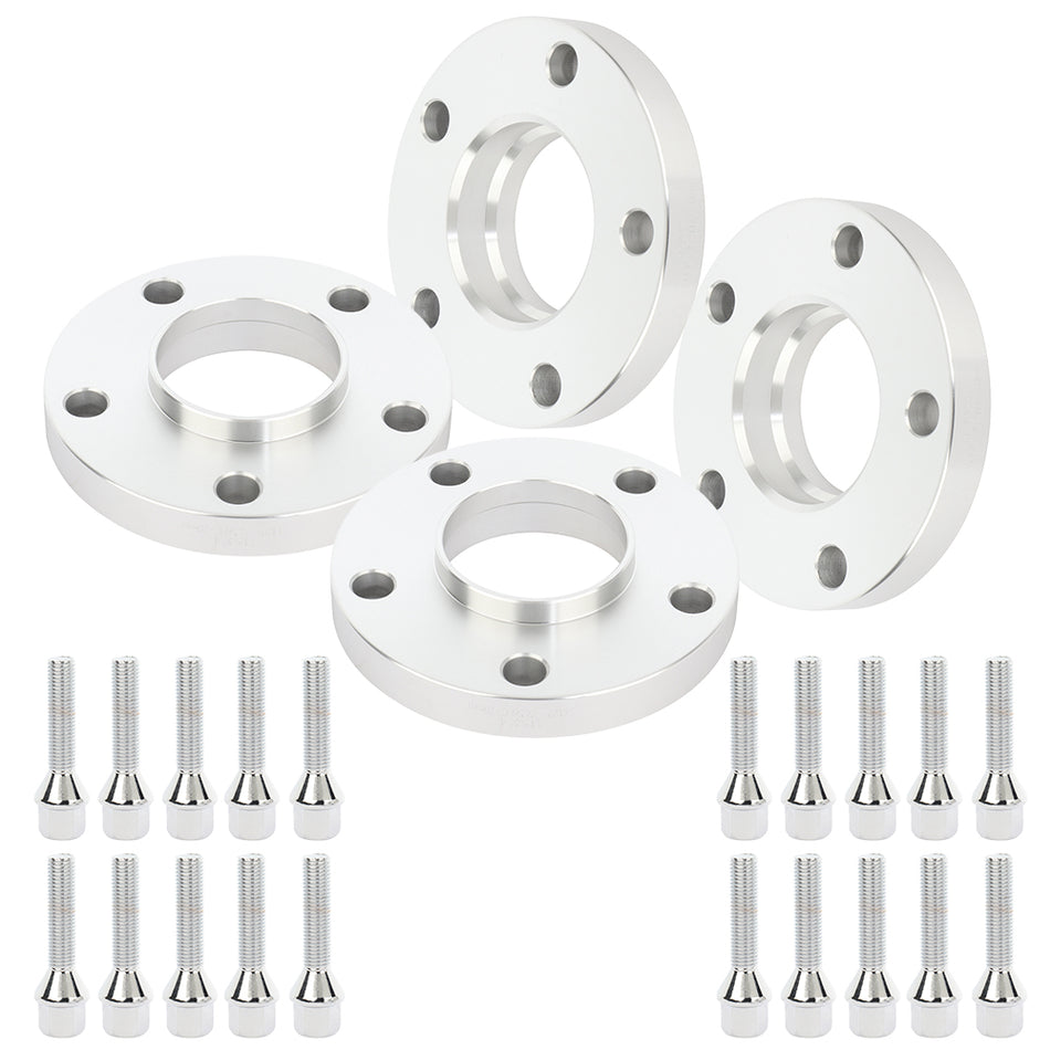 4Pcs 20mm Hub Centric Wheel Spacers For 08-13 BMW 128I 92-99 BMW 318IS