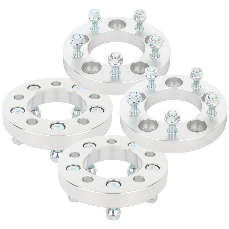4x 1 inch 5x4.75 Wheel Spacers M12x1.5 Fits Chevrolet S10 Blazer Camaro Corvette