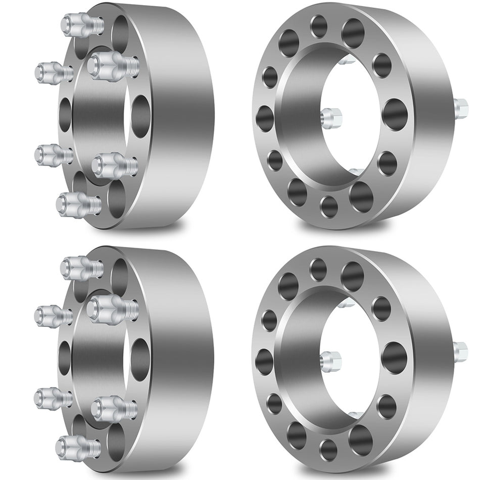 4Pcs 2 inch 50mm Thick 6x5.5 Wheel Spacers For 79-82 Dodge D50 09-10 Hummer H3T