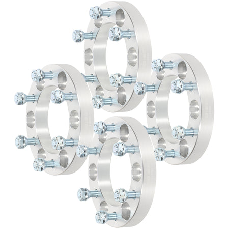 4Pcs 1 inch 6x5.5 6 Lug Wheel Spacers For 09-10 Hummer H3T 07-08 Hyundai Entourage Only for Auto