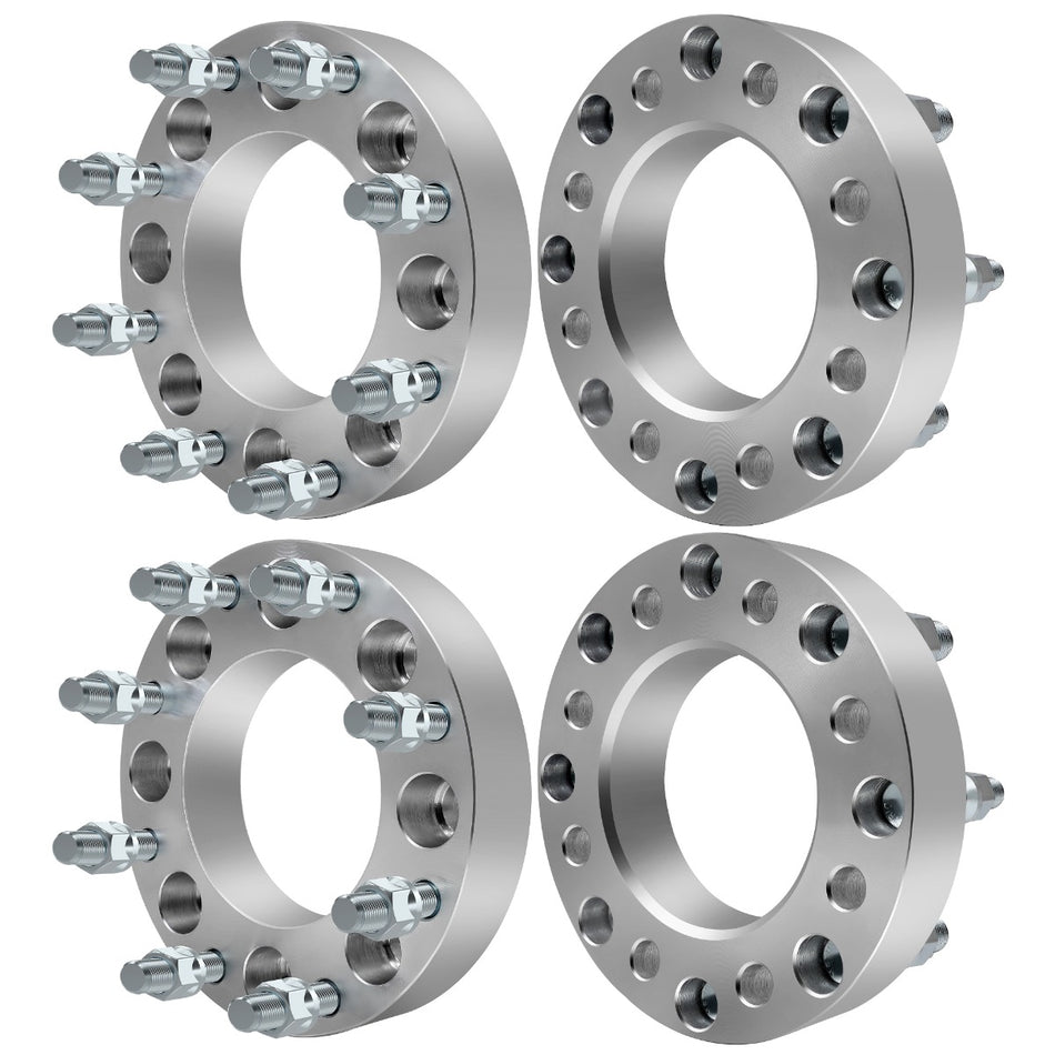 4Pcs 1.5 inch Thick 8x6.5 Wheel Spacers Adapter For 96-98 Chevrolet C2500 96-00 Chevrolet K3500