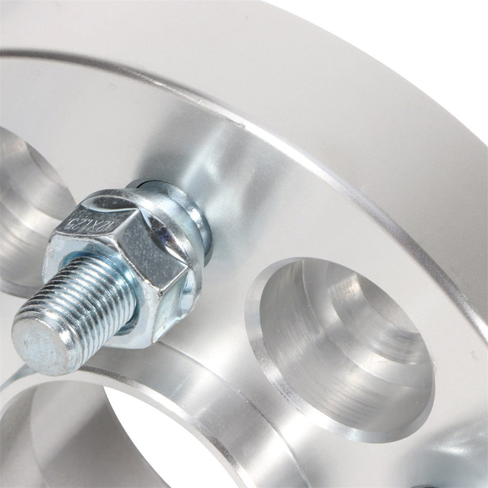 4Pcs 1 inch 25mm Thick 5x100 12x1.25 Wheel Spacers For 13-20 Subaru BRZ 16-22 Subaru Crosstrek Only for Auto