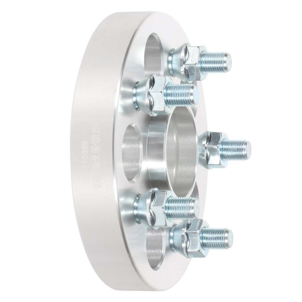 4Pcs 1 inch 25mm Thick 5x100 12x1.25 Wheel Spacers For 13-20 Subaru BRZ 16-22 Subaru Crosstrek Only for Auto