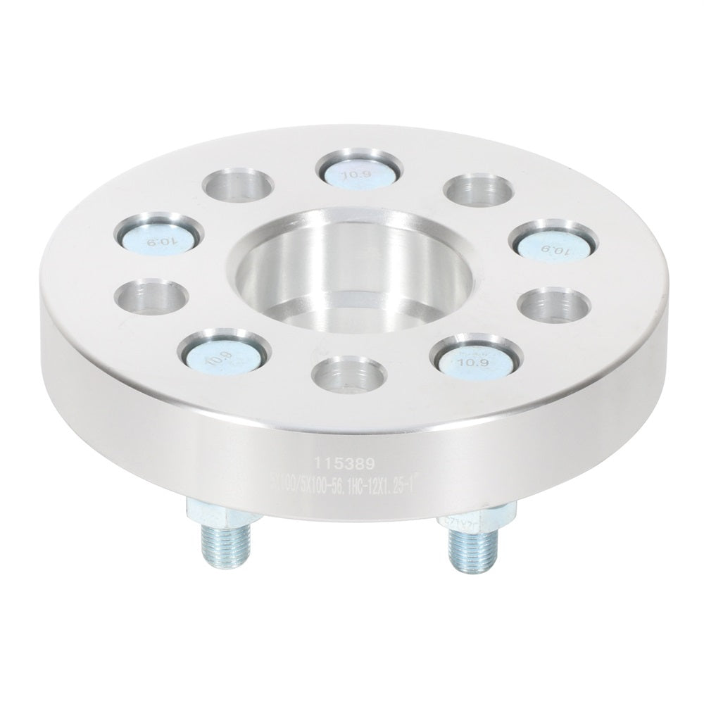 4Pcs 1 inch 25mm Thick 5x100 12x1.25 Wheel Spacers For 13-20 Subaru BRZ 16-22 Subaru Crosstrek Only for Auto