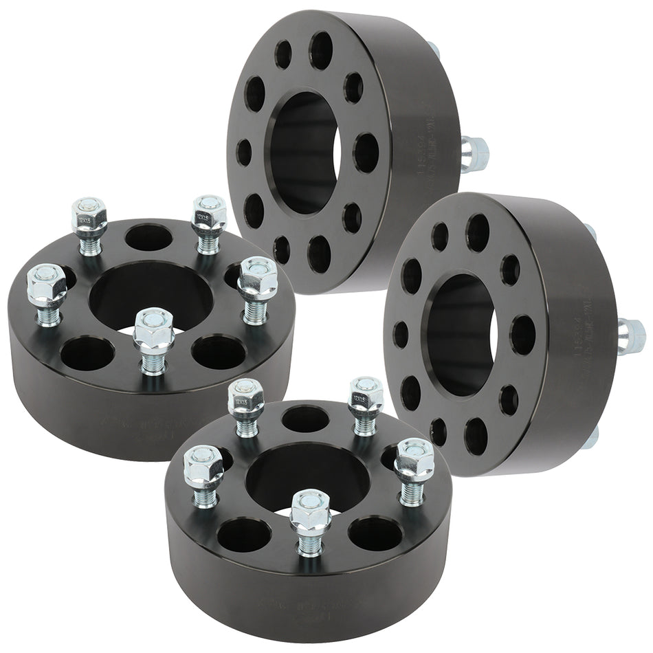 4Pcs 2 inch 5x4.75 to 5x4.75 Wheel Spacers 12x1.5 For 79-85 Buick Riviera 04-09 Cadillac XLR