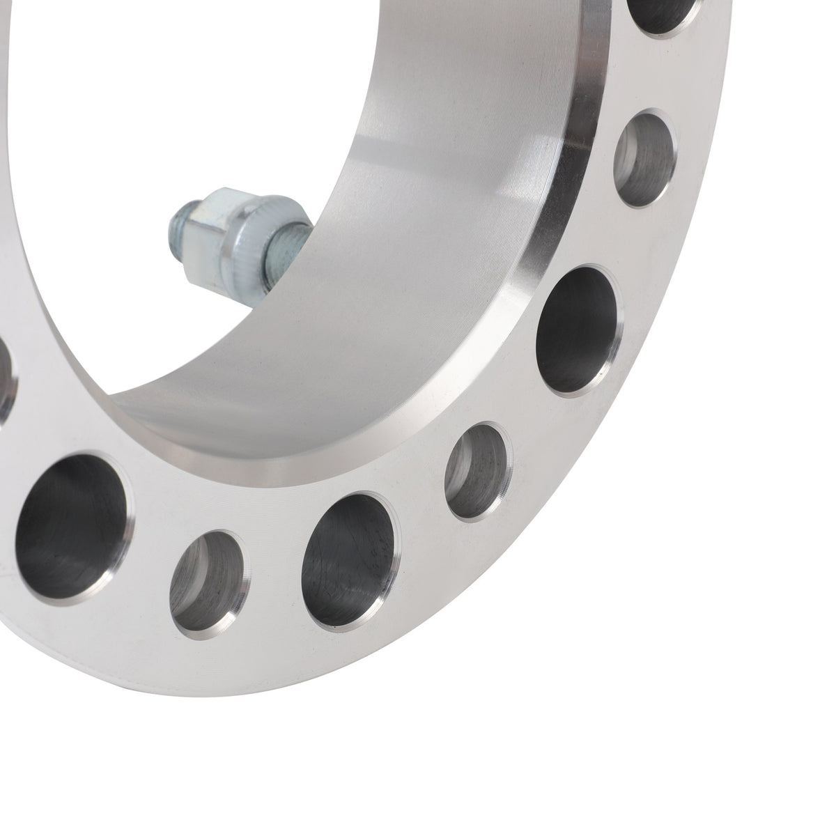 4Pcs 2 inch Thick 8x6.5 14x1.5 Wheel Spacers For 07-10 Chevrolet Silverado 3500 HD 13-14 Nissan NV1500 Only for Auto