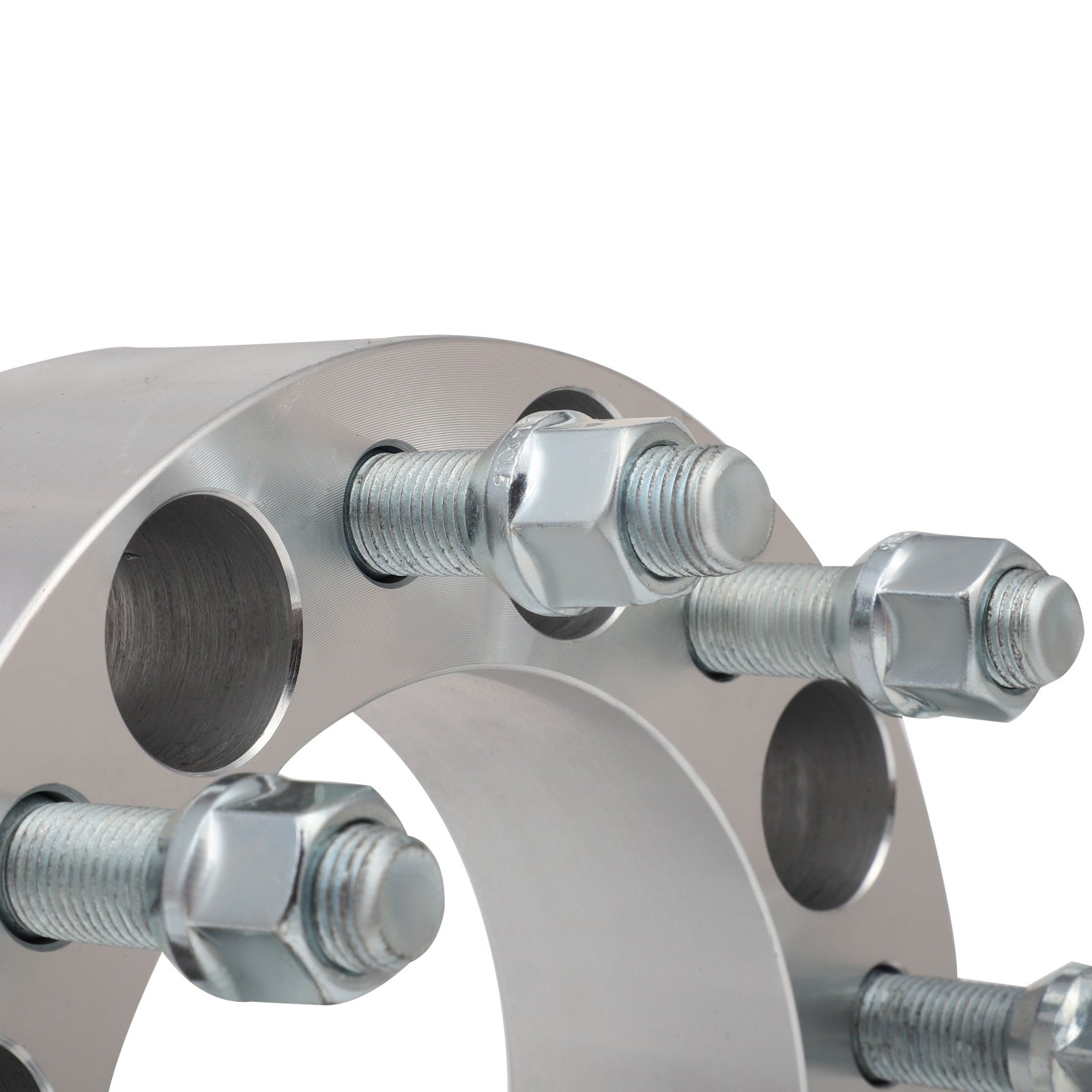 4Pcs 2 inch Thick 8x6.5 14x1.5 Wheel Spacers For 07-10 Chevrolet Silverado 3500 HD 13-14 Nissan NV1500 Only for Auto