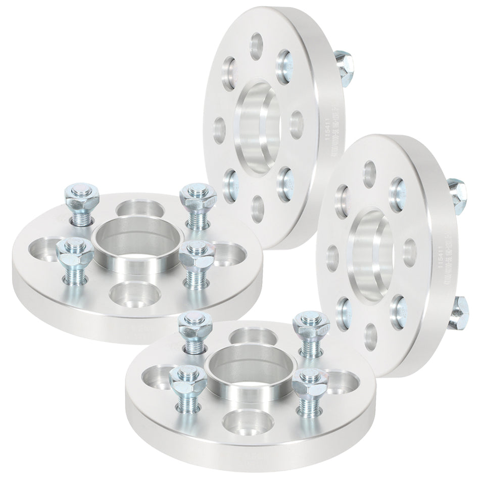 4X 20mm Hubcentric 4x100 Wheel Spacers 12x1.5 Studs For 82-89 Honda Accord 86-01 Acura Integra