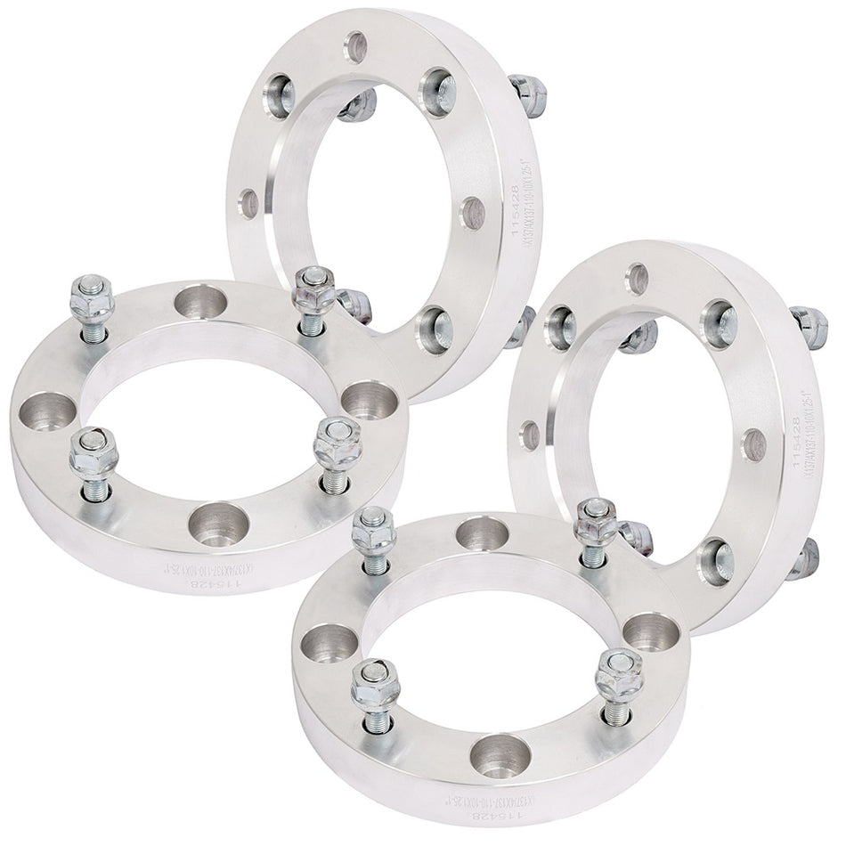 4Pc 1 inch 25mm Thick Atv 4/137 Wheel Spacers For Can-Am Bombardier Kawasaki