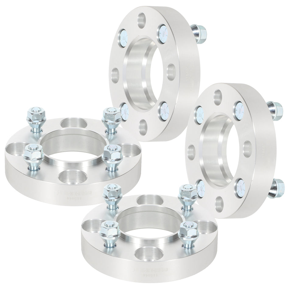 4Pc Wheel Spacers 1 inch Atv 4/110 For Honda Kawasaki Suzuki Yamaha 4X110 10x1.25