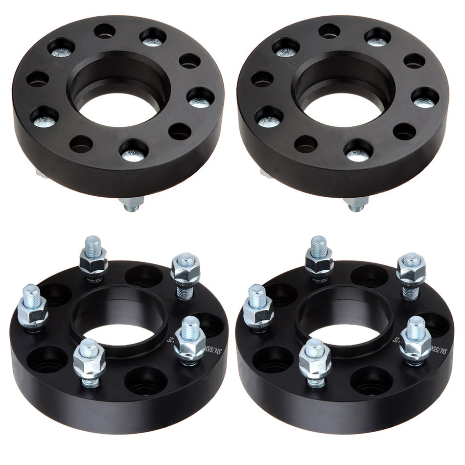 4X 1.25 inch Hubcentric Wheel Spacers 5x4.75 12x1.5 For 82-02 Pontiac Firebird 83-02 Chevrolet Camaro