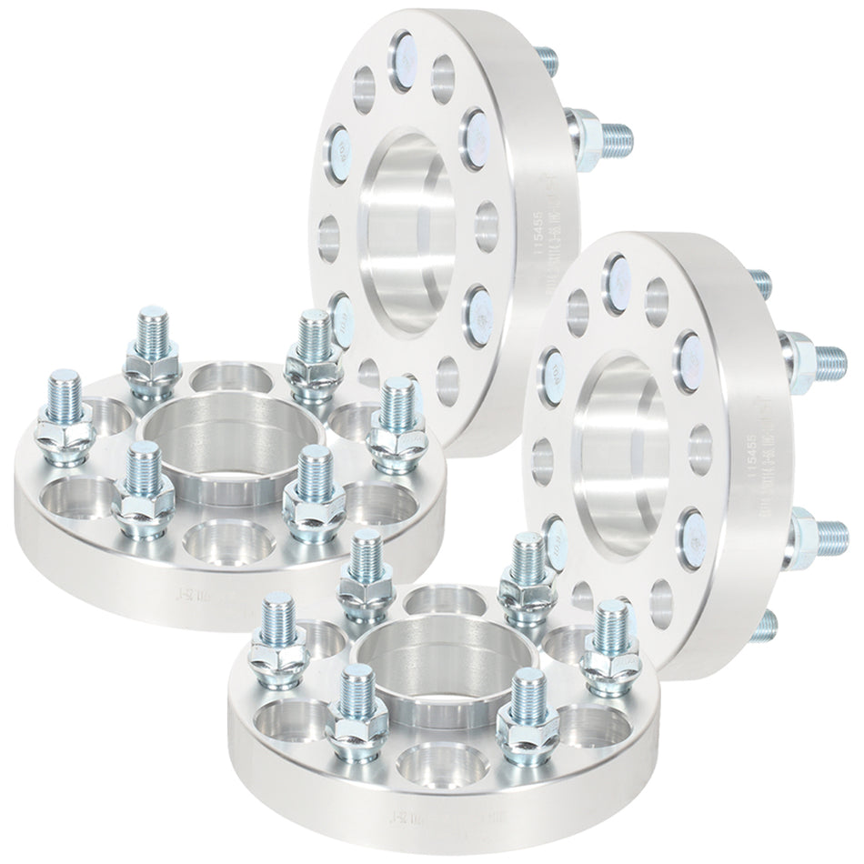 4Pcs 25mm 1 inch 6x4.5 6x114.3mm Wheel Spacers For 05-22 Nissan Frontier 05-12 Nissan Pathfinder