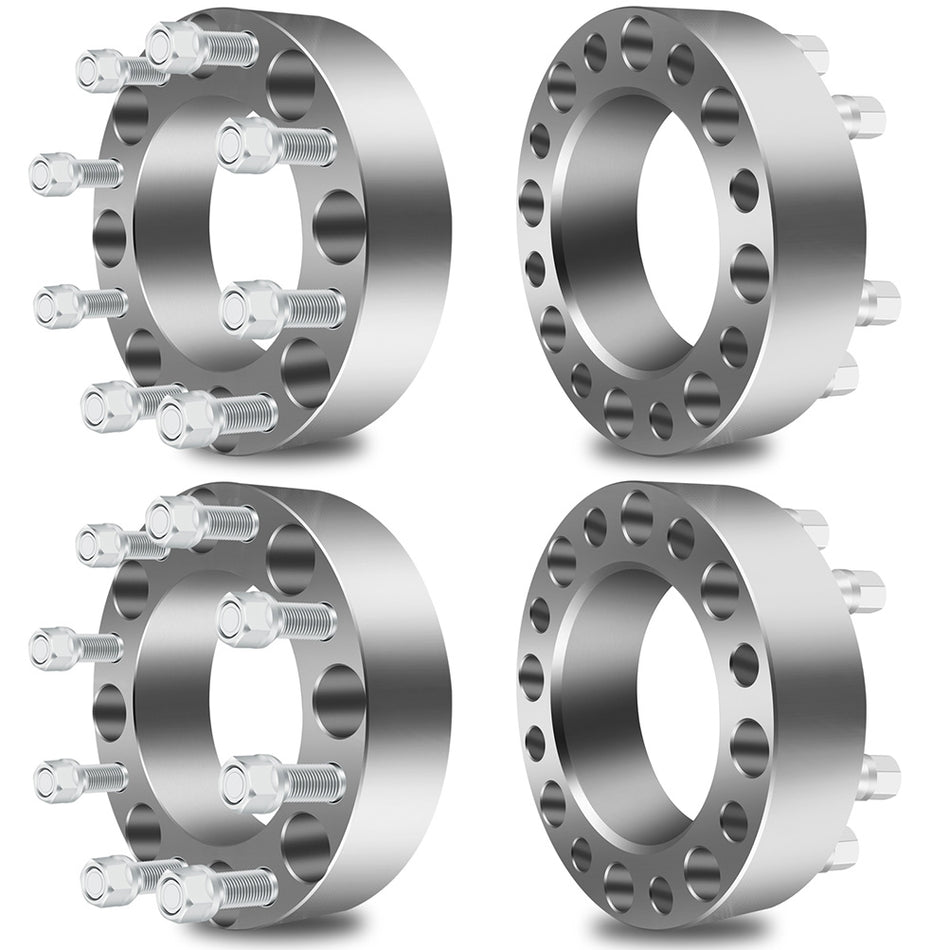 4Pcs 50mm 2 inch thick 14x2 8x170 Wheel Spacers For 00-02 Ford Excursion 99-16 Ford F250 Super Duty