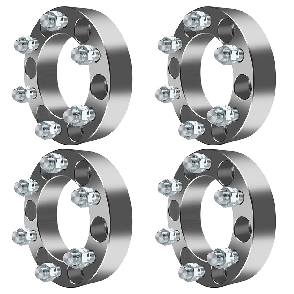 4Pcs 1.5 inch Thick 6x5.5 6x139.7 6 Lugs Wheel Spacers For 07-13 Chevrolet Avalanche 88-00 Chevrolet C2500