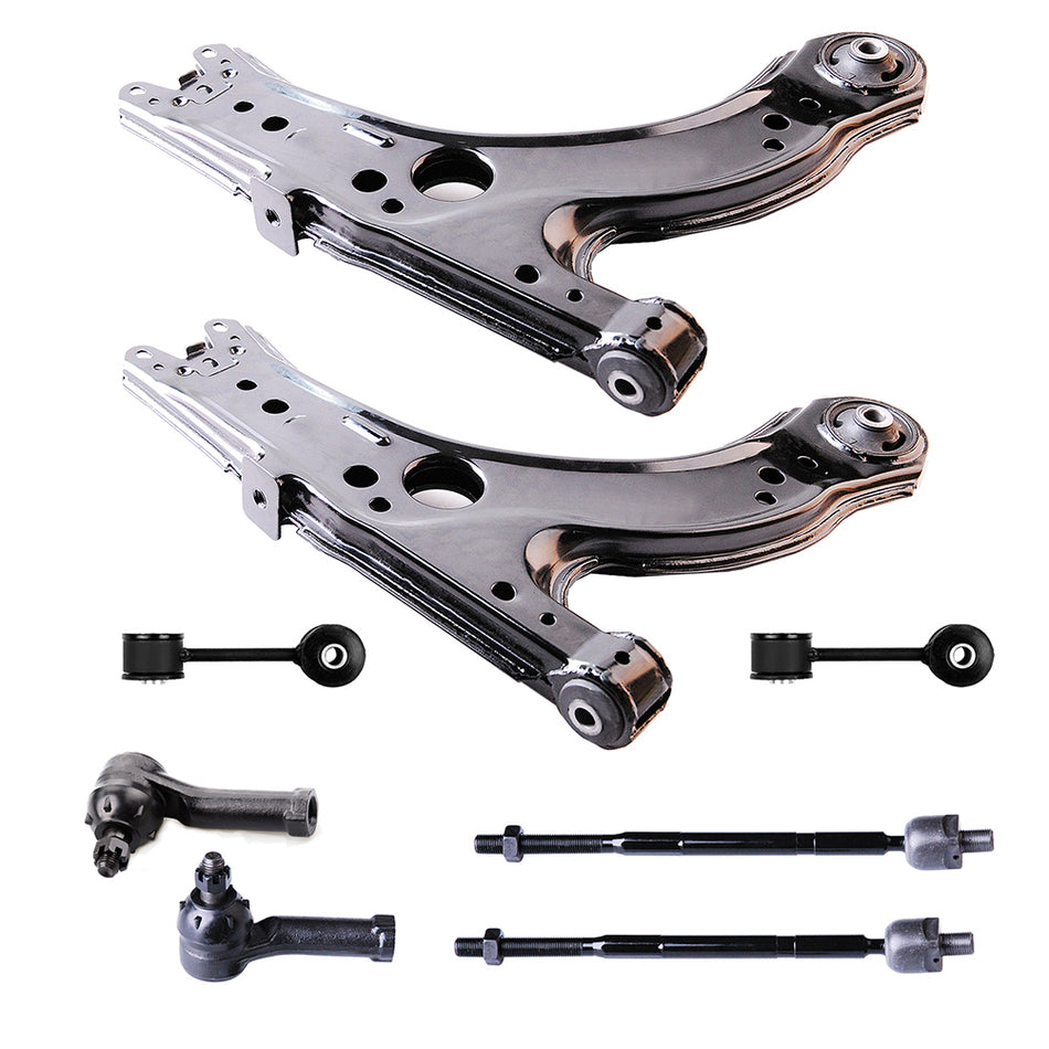 Tie Rod Control Arm Sway Bar For 01-10 Volkswagen Beetle 01-06 Volkswagen Golf