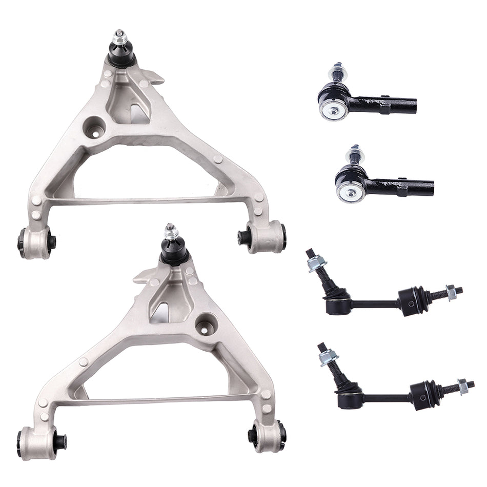 Control Arms Tie Rods Sway Bars For 03-05 Ford Expedition Lincoln Navigator