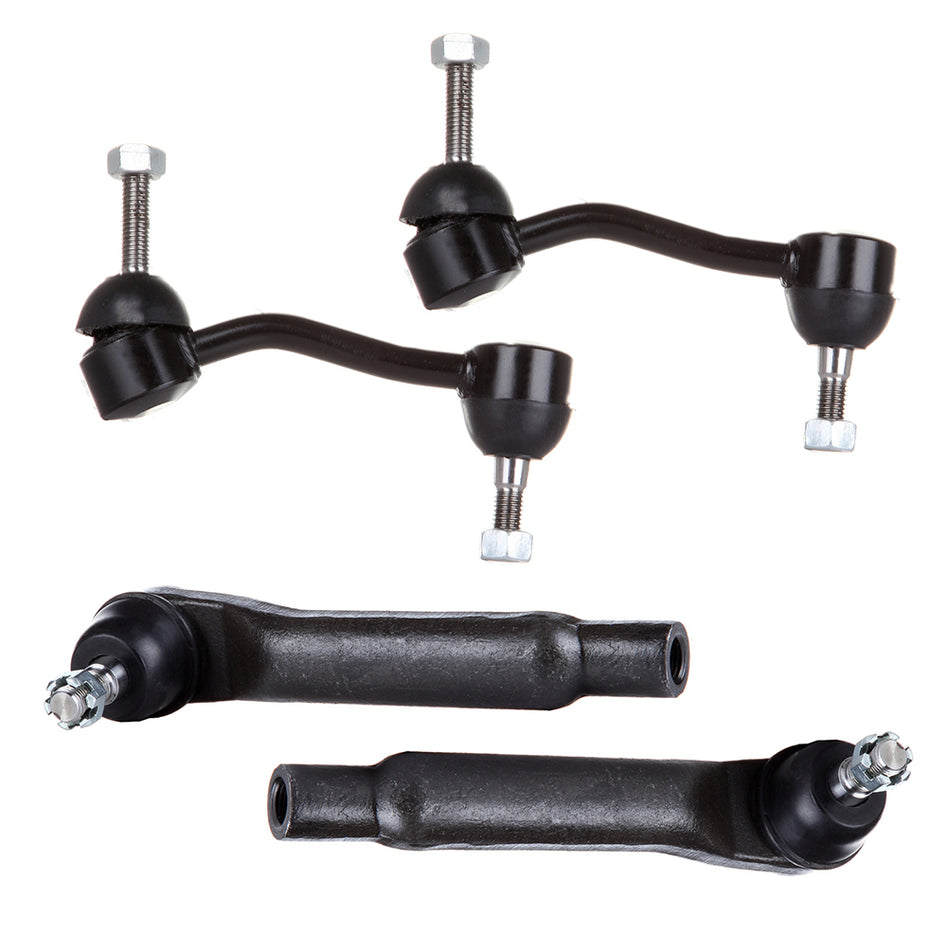 Front Sway Bar Outer Tie Rod Kit For 93-97 Ford Thunderbird Mercury Cougar 4Pcs