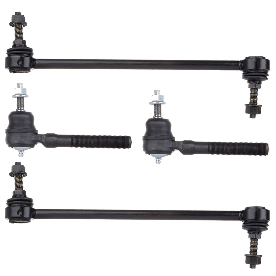 Front Sway Bar Outer Tie Rod For 99-04 Chrysler 300M 98-04 Chrysler Concorde