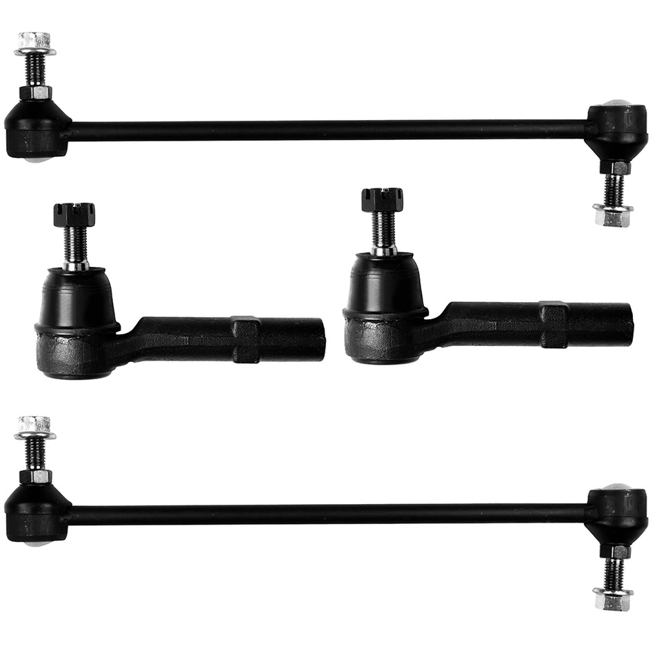 Front Outer Sway Bar Tie Rod End For 12-13 Buick Enclave 11-12 15-16 Chevrolet Traverse