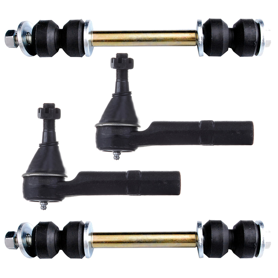 Front Sway Bar Outer Tie Rod For 07-13 Chevrolet Silverado 1500 GMC Sierra 1500