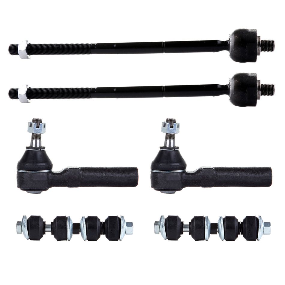 Steering Inner Outer Tie Rod end & Sway Bar For 2001 02-2010 Chrysler PT Cruiser