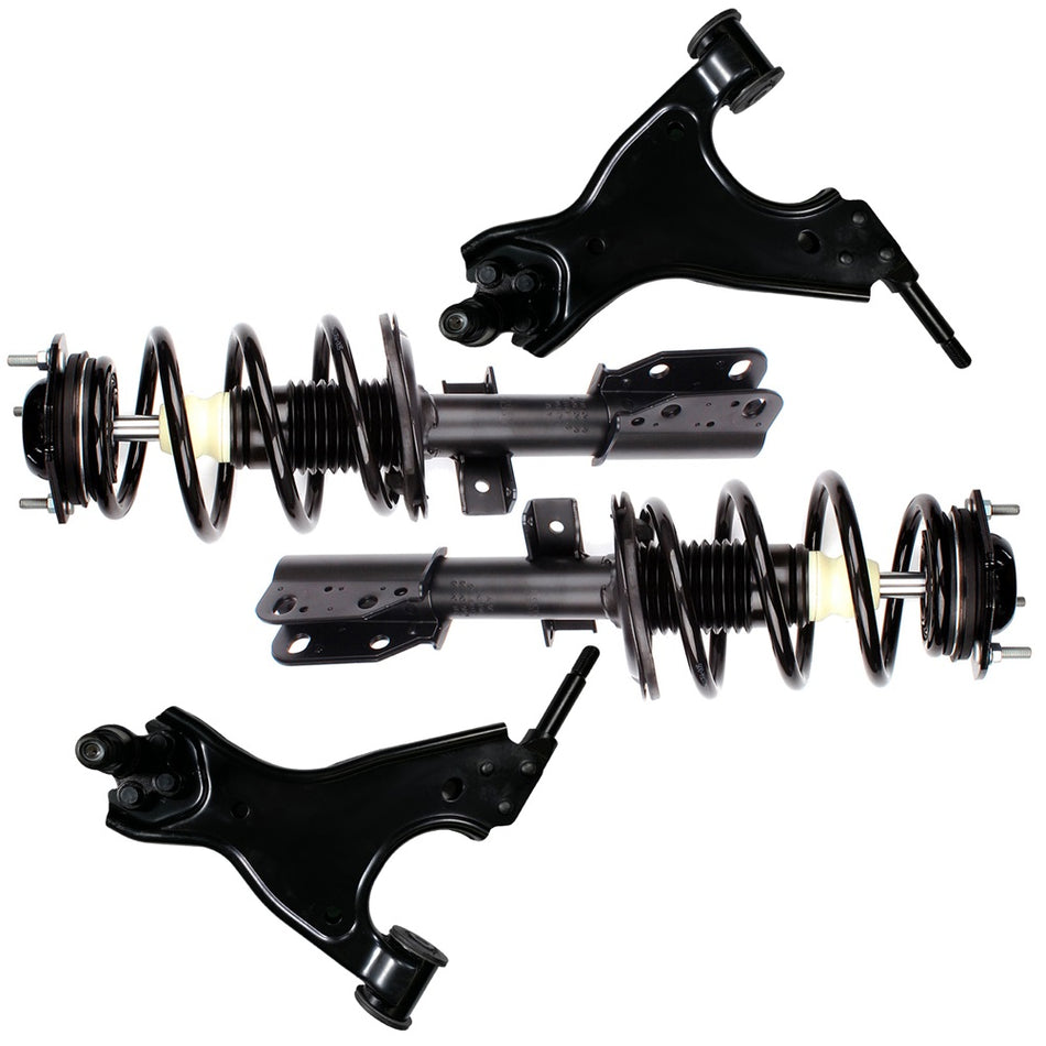 Front Struts and and and Lower Control Arm For Buick Enclave 08-2016 Saturn Outlook 07-10
