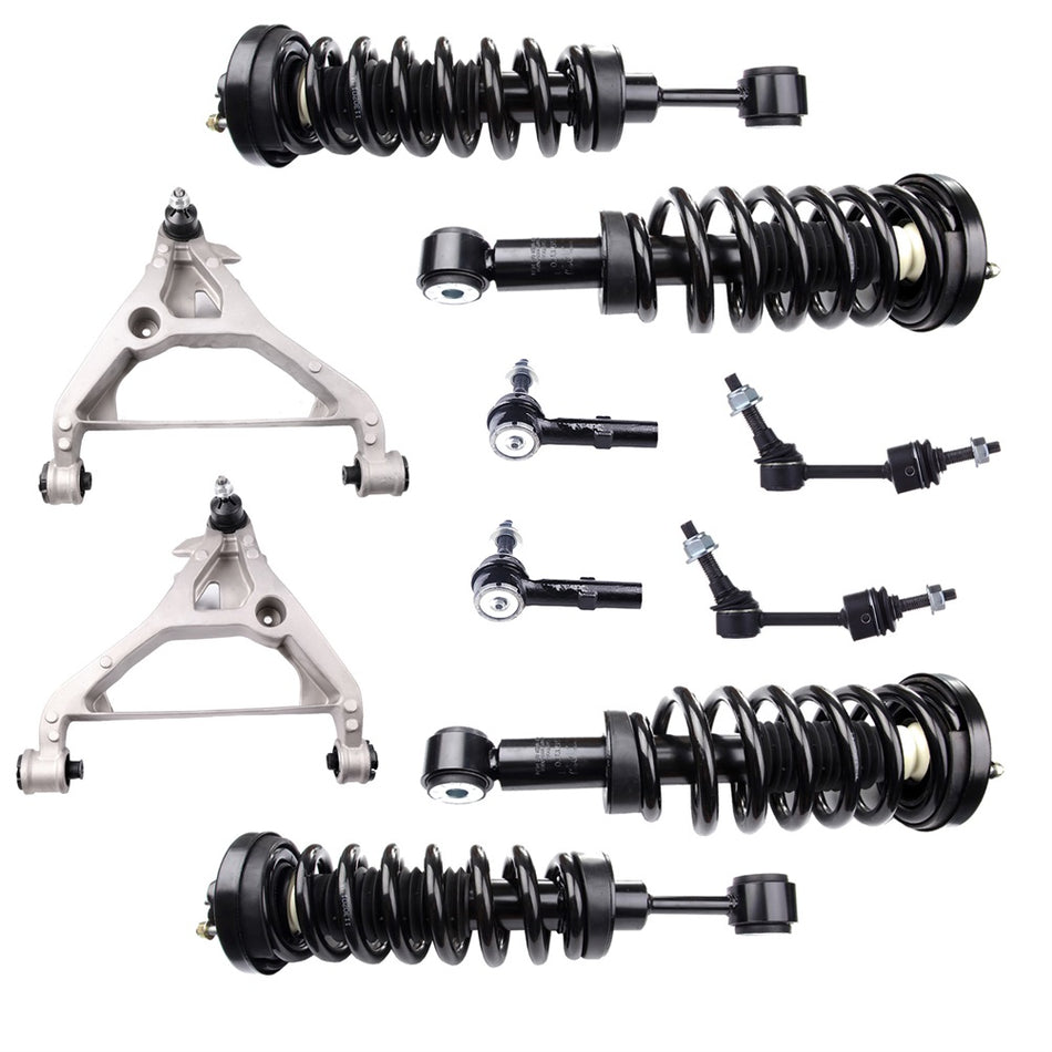 10pc Complete Front Rear Struts Sets & Suspension Kit Fit Expedition Navigator