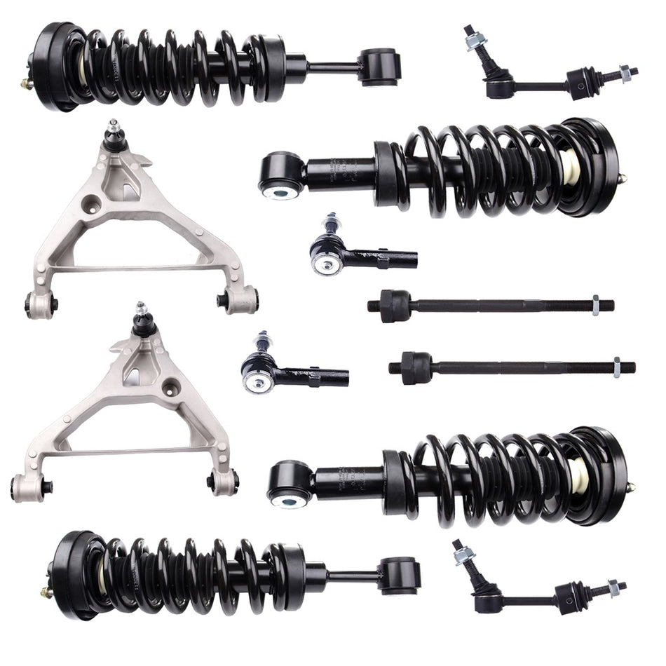 12pc Front Rear Complete Struts Suspension Kit Fit Expedition Navigator 03-05