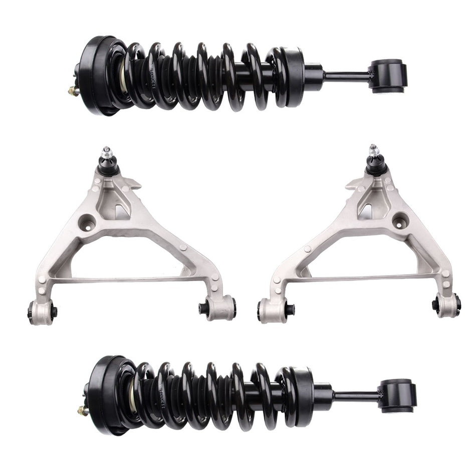 Front Complete Struts Lower Control Arm Ball Joint Fit Expedition Navigator