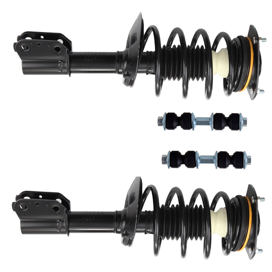 4pc Front Struts Sway Bar End Link Stabilizer Kit For Chevy Impala Monte Carlo