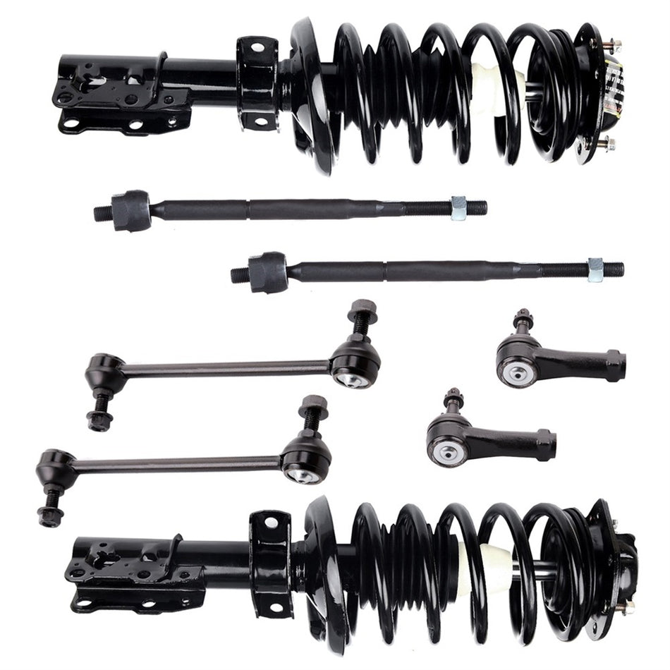 For Chevrolet HHR 06-11 Pontiac G5 07-10 Front Complete Struts Tie Rods Sway Bar