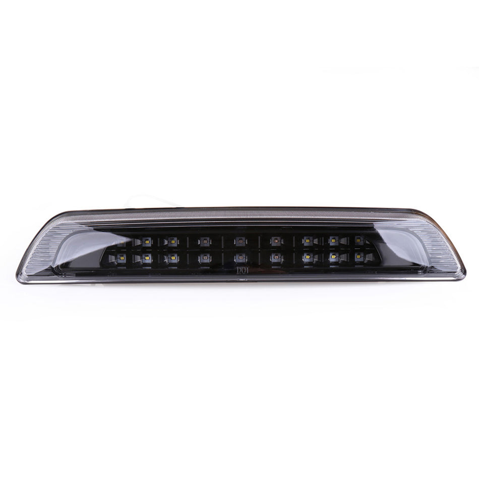 2007-2019 Toyota Tundra 17.2 inch LED 3rd Brake Light Clear Lens Black Housing