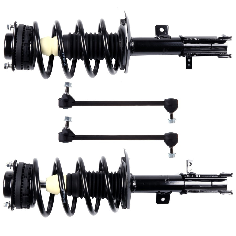 Front Struts & Sway Bar Kit For 07-2010 Chrysler Sebring 08-2014 Dodge Avenger