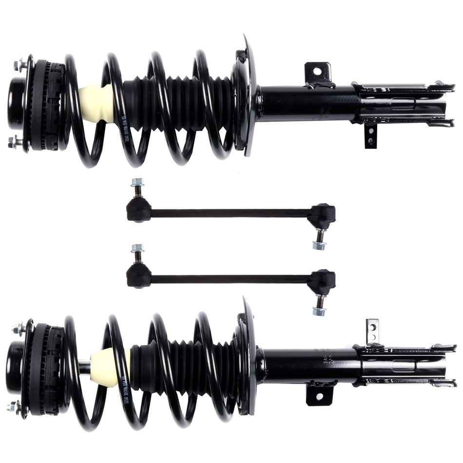 4 Pcs Front Struts Sway Bar For 2007-2014 Chrysler 200 Sebring Avenger Sedan FWD