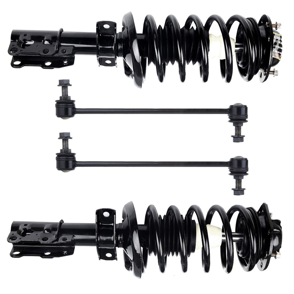 4pc Front Struts Sway bar link Fits Pontiac G5 Pursuit Chevrolet Cobalt HHR