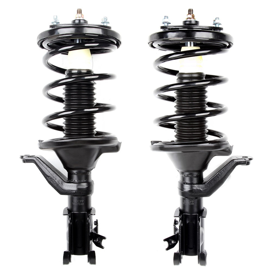 6pc Front Complete Struts Sway Bar Tie Rod Kit for 2003-2005 Honda Civic 1.7