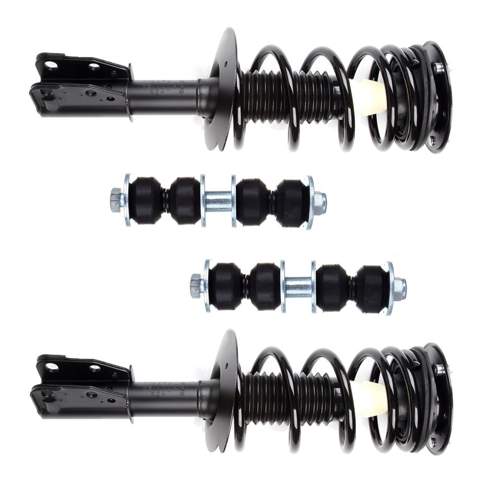 4pc Front Complete Struts Stabilizer Bar Links For Chevrolet Cavalier 1999-2005
