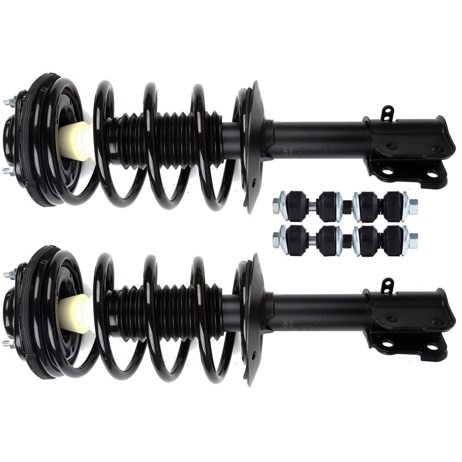 4pc Front Complete Assembly Struts Sway Bar Link for Chrysler Dodge Neon SX 2.0
