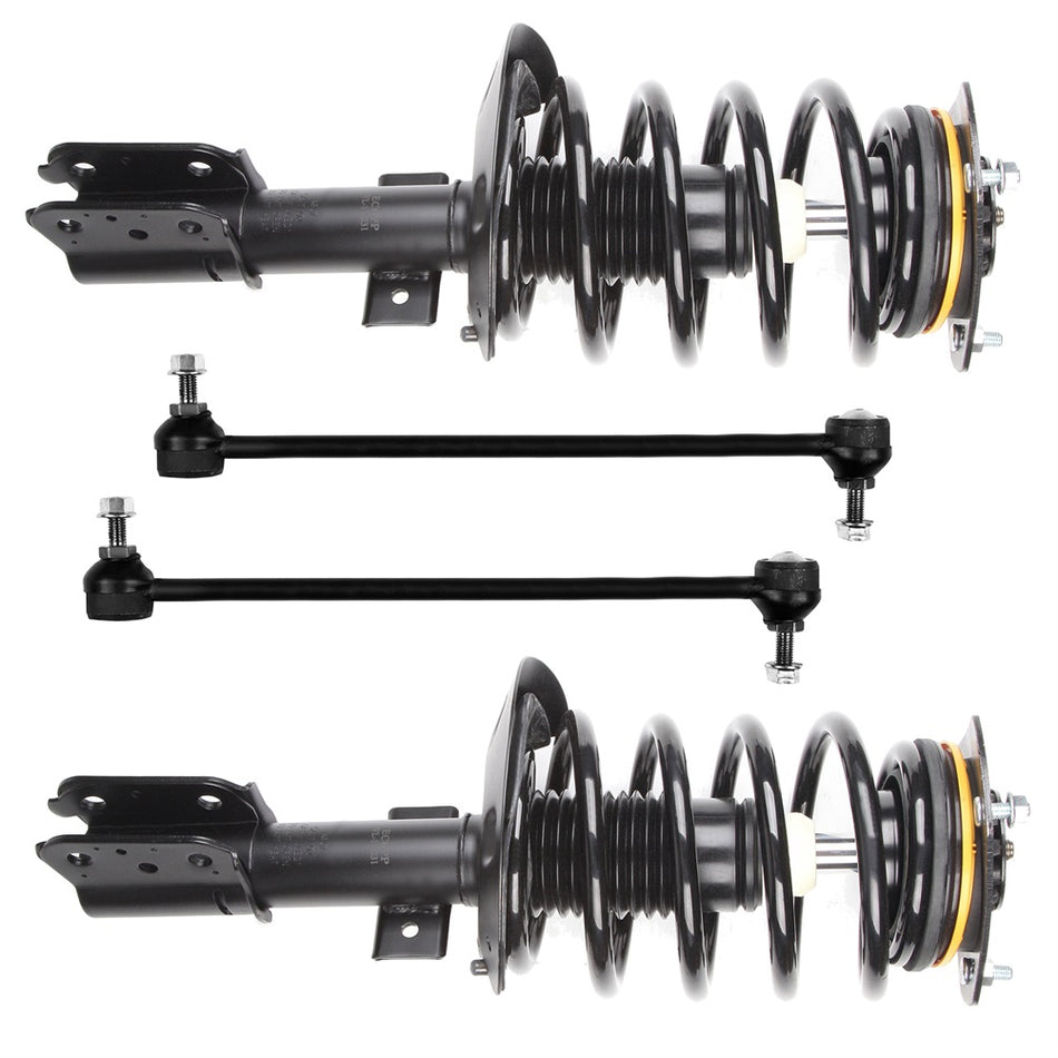 4pc Front Struts Sway Bar Link Fits Chevy Uplander Buick Terraza Pontiac Montana