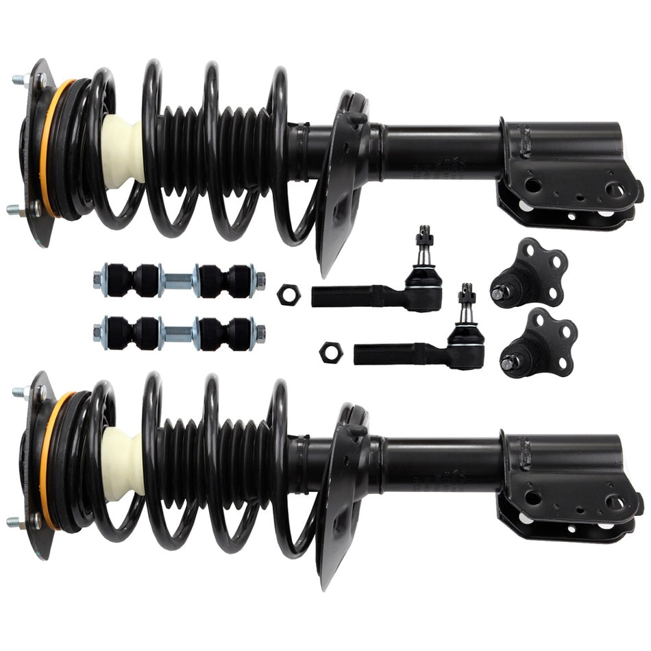 8pc Complete Front Quick Strut Suspension Kit for Chevy Pontiac Oldsmobile Buick